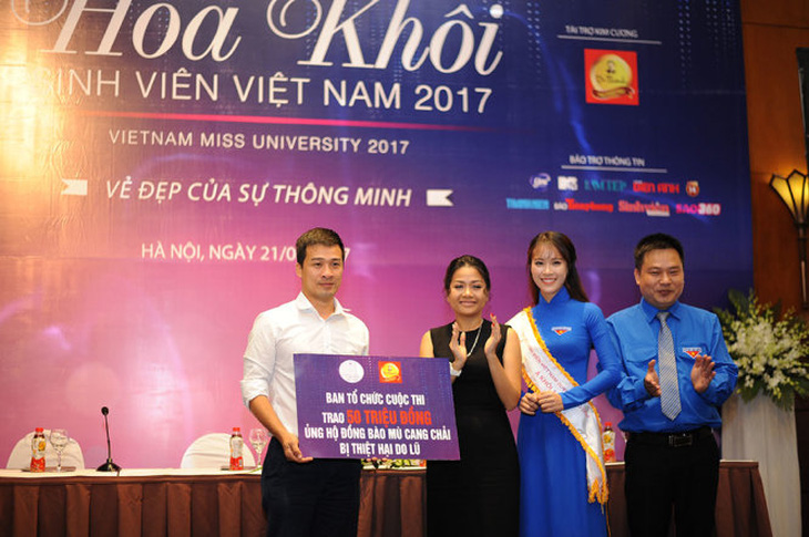 "Hoa khôi sinh viên Việt Nam 2017" tôn vinh vẻ đẹp thông minh