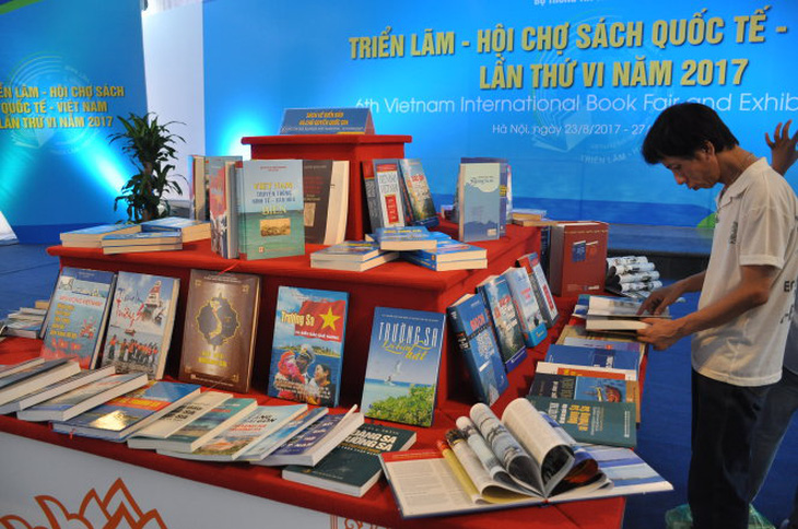 ​Khai mạc hội chợ sách quốc tế Việt Nam 2017