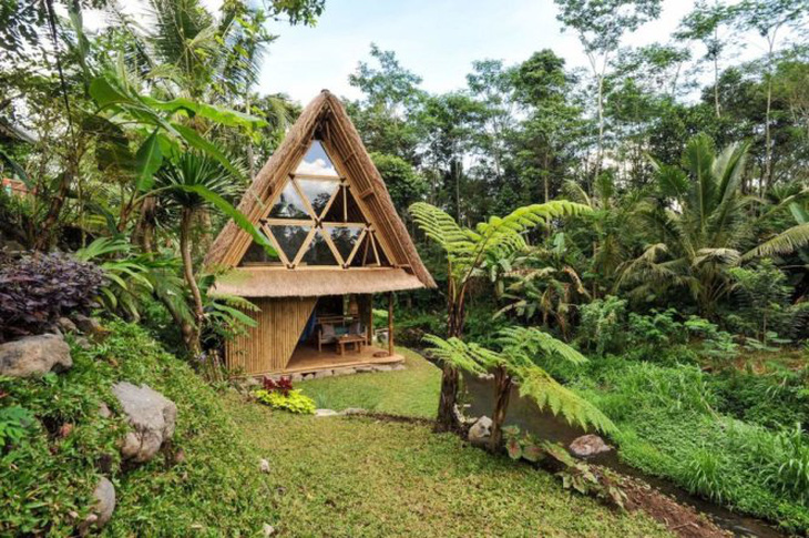 ​Khám phá ngôi nhà bằng tre xinh xắn ở “thiên đường nghỉ dưỡng” Bali