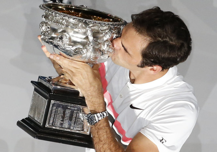 ​Federer lần thứ 6 vô địch Giải Úc mở rộng