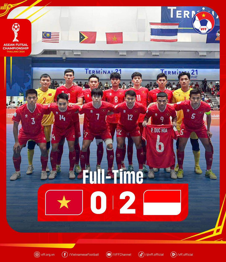 Thua Indonesia, tuyển futsal Việt Nam về nhì tại giải Đông Nam Á- Ảnh 1.