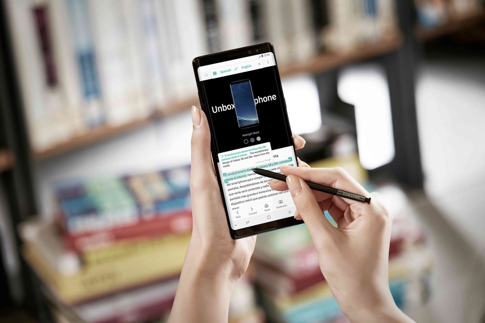 Cây bút thần kỳ S Pen trên Galaxy Note8 - Ảnh 1. Cây bút thần kỳ S Pen trên Galaxy Note8 - Ảnh 1.