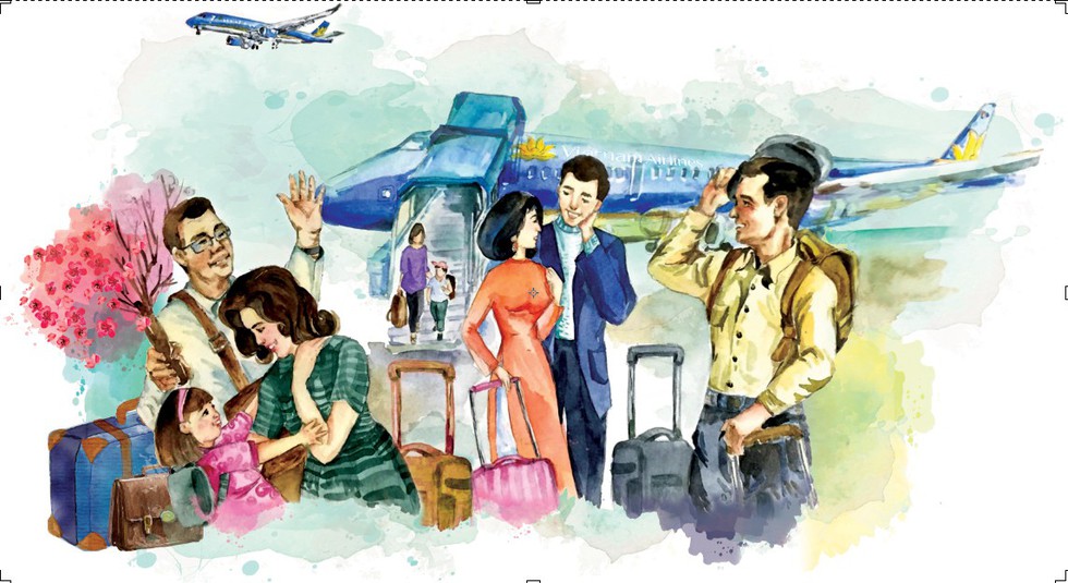 Vietnam Airlines tăng ngàn chuyến bay dịp Tết Mậu Tuất - Ảnh 1. Vietnam Airlines tăng ngàn chuyến bay dịp Tết Mậu Tuất - Ảnh 1.