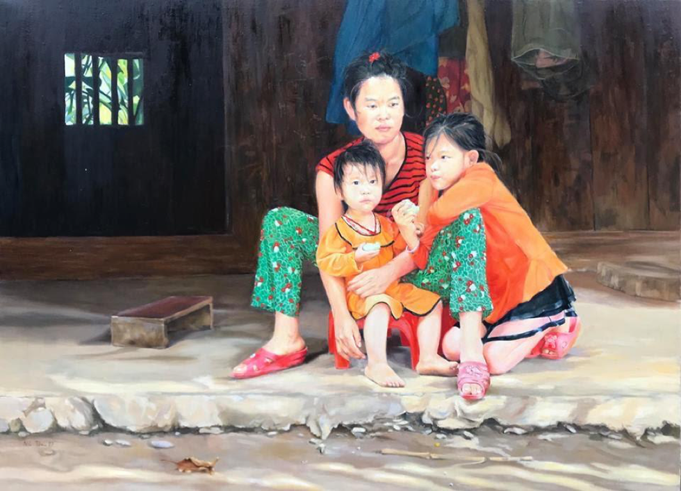 Có gì ở triển lãm tranh hiện thực đang thu hút khách tham quan Sài Gòn? - Ảnh 10. Có gì ở triển lãm tranh hiện thực đang thu hút khách tham quan Sài Gòn? - Ảnh 10.