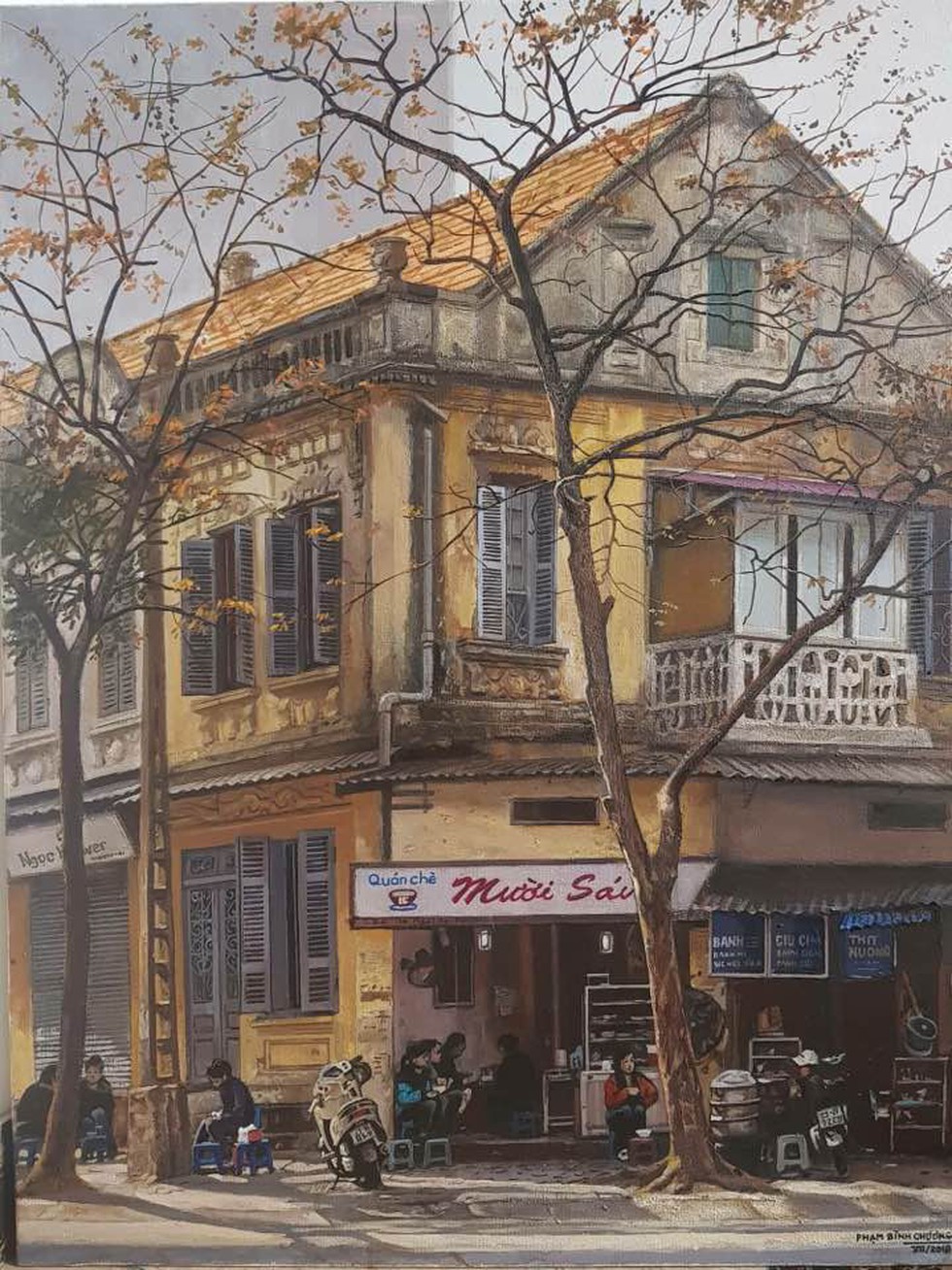 Có gì ở triển lãm tranh hiện thực đang thu hút khách tham quan Sài Gòn? - Ảnh 8. Có gì ở triển lãm tranh hiện thực đang thu hút khách tham quan Sài Gòn? - Ảnh 8.