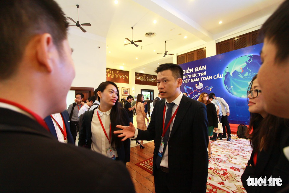 Khai mạc diễn đàn Trí thức trẻ Việt Nam toàn cầu lần thứ I - Ảnh 5. Khai mạc diễn đàn Trí thức trẻ Việt Nam toàn cầu lần thứ I - Ảnh 5.