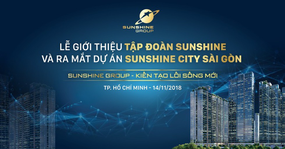 Đếm ngược đến lễ ra mắt Sunshine Group tại TP.HCM - Ảnh 1. Đếm ngược đến lễ ra mắt Sunshine Group tại TP.HCM - Ảnh 1.