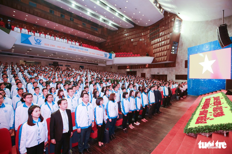 Đại hội Hội Sinh viên Việt Nam lần thứ X khai mạc: Tươi mới, đầy sức trẻ - Ảnh 4. Đại hội Hội Sinh viên Việt Nam lần thứ X khai mạc: Tươi mới, đầy sức trẻ - Ảnh 4.