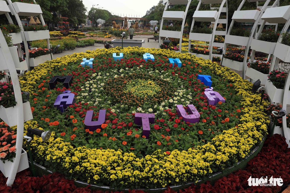 Chó Phú Quốc nổi bật ở đường hoa Nguyễn Huệ - Ảnh 23. Chó Phú Quốc nổi bật ở đường hoa Nguyễn Huệ - Ảnh 23.
