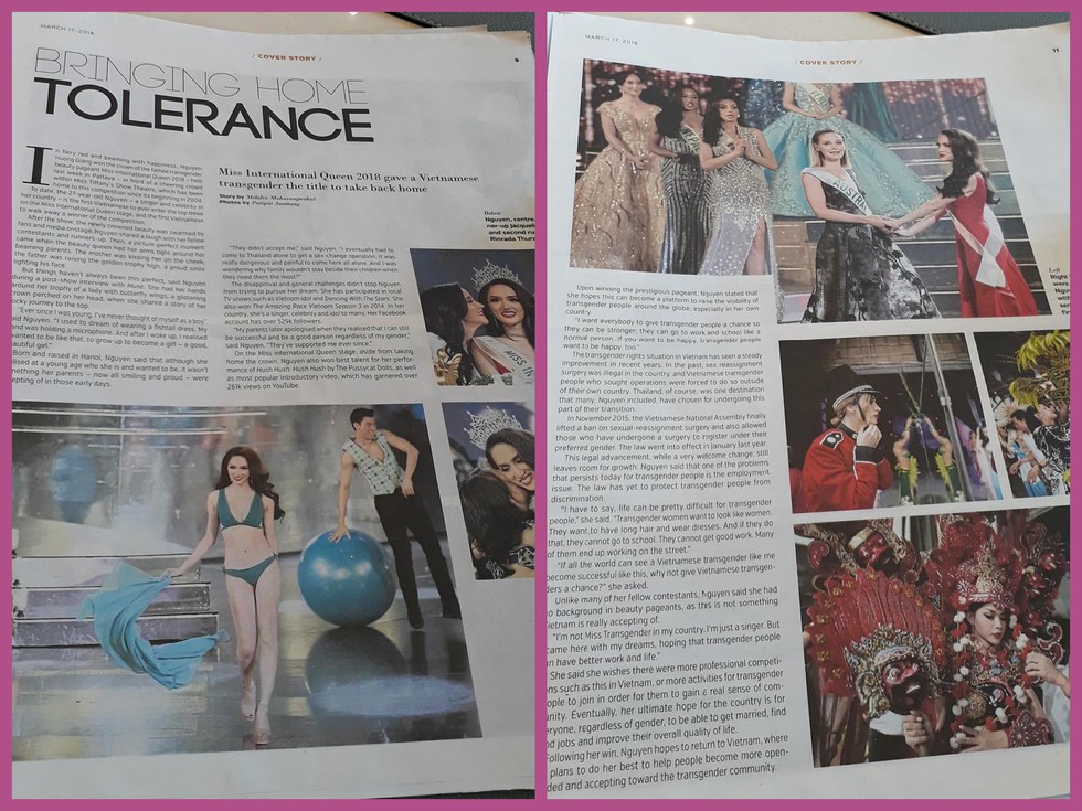 Bangkok Post: Hương Giang muốn đổi thay cho người chuyển giới - Ảnh 8. Bangkok Post: Hương Giang muốn đổi thay cho người chuyển giới - Ảnh 8.