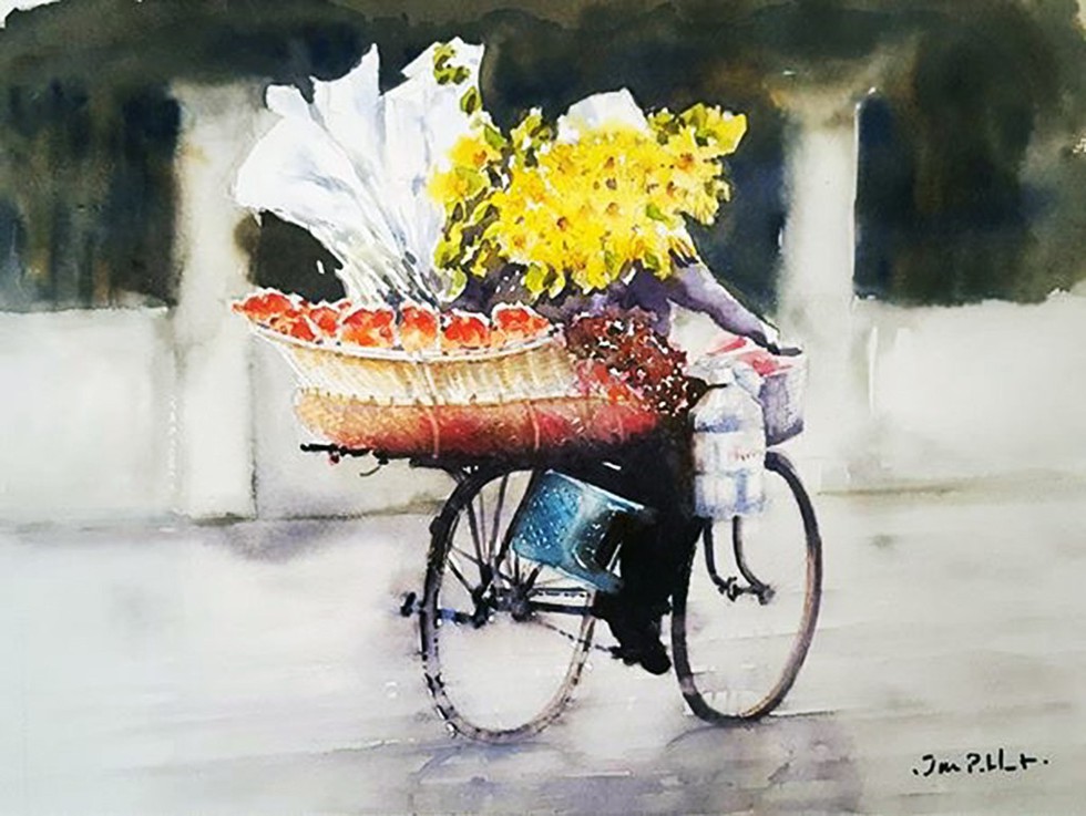 Jean-marc Potlet vẽ vì phải lòng mảnh đất hình chữ S - Ảnh 8. Jean-marc Potlet vẽ vì phải lòng mảnh đất hình chữ S - Ảnh 8.