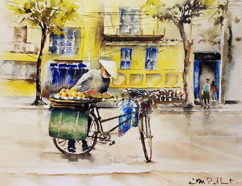 Jean-marc Potlet vẽ vì phải lòng mảnh đất hình chữ S - Ảnh 12. Jean-marc Potlet vẽ vì phải lòng mảnh đất hình chữ S - Ảnh 12.