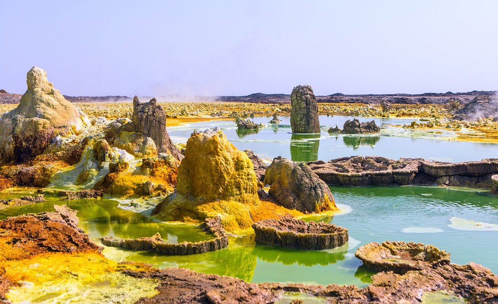 Đến Ethiopia khám phá ‘vùng chảo’ sa mạc Danakil - Ảnh 5. Đến Ethiopia khám phá ‘vùng chảo’ sa mạc Danakil - Ảnh 5.