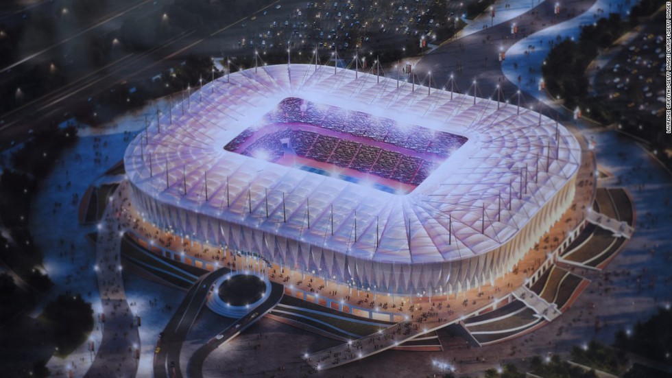 Tham quan các sân vận động diễn ra thi đấu World Cup 2018 - Ảnh 1. Tham quan các sân vận động diễn ra thi đấu World Cup 2018 - Ảnh 1.