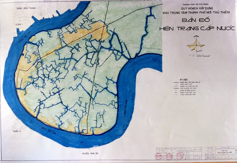 TP.HCM mượn bộ bản đồ Thủ Thiêm của cựu chủ tịch Võ Viết Thanh - Ảnh 6. TP.HCM mượn bộ bản đồ Thủ Thiêm của cựu chủ tịch Võ Viết Thanh - Ảnh 6.
