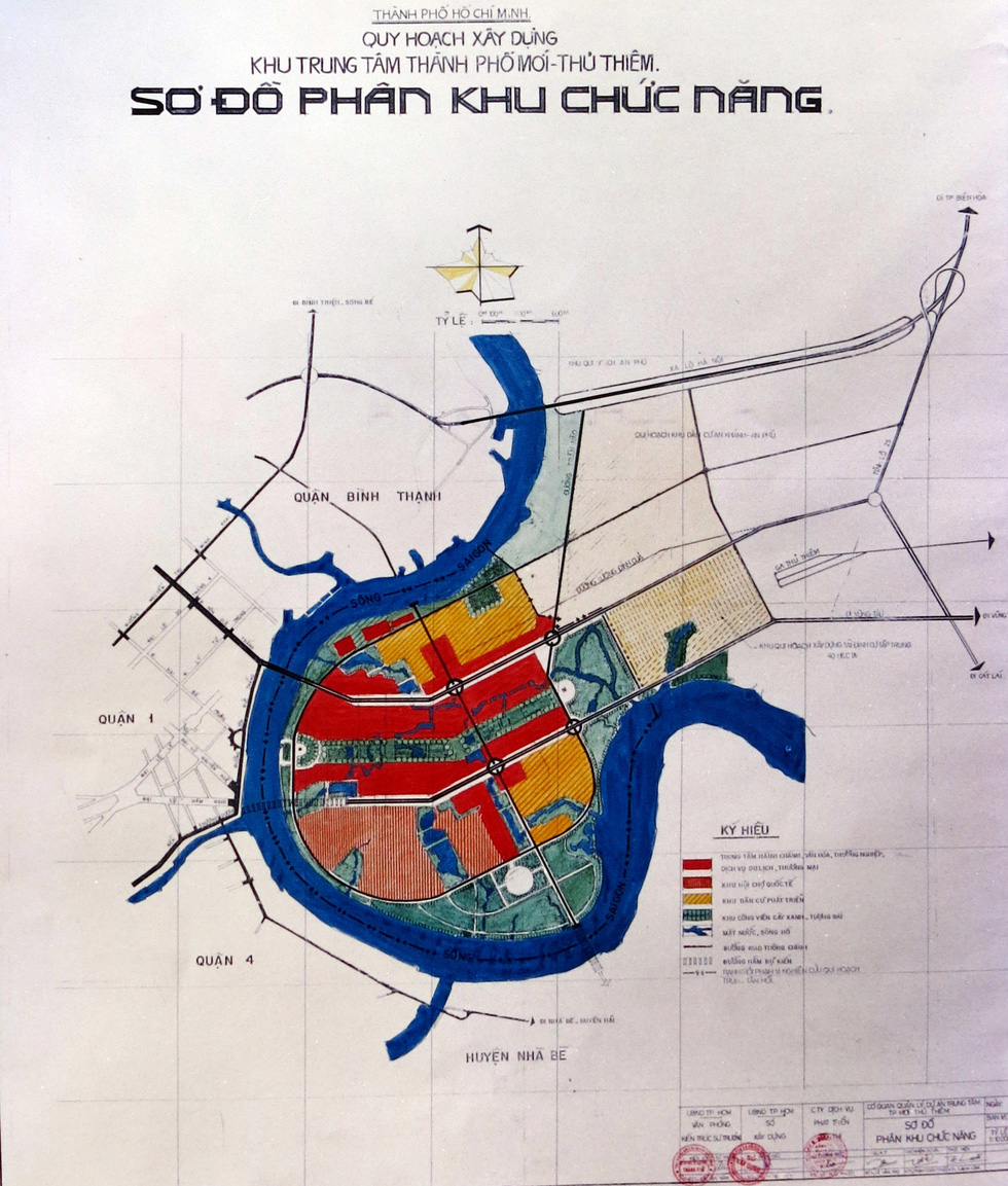 TP.HCM mượn bộ bản đồ Thủ Thiêm của cựu chủ tịch Võ Viết Thanh - Ảnh 7. TP.HCM mượn bộ bản đồ Thủ Thiêm của cựu chủ tịch Võ Viết Thanh - Ảnh 7.