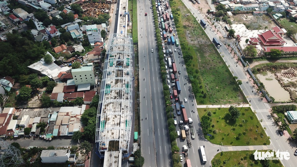 Hoàn thành lắp vòm hai nhà ga metro Bến Thành - Suối Tiên - Ảnh 8. Hoàn thành lắp vòm hai nhà ga metro Bến Thành - Suối Tiên - Ảnh 8.