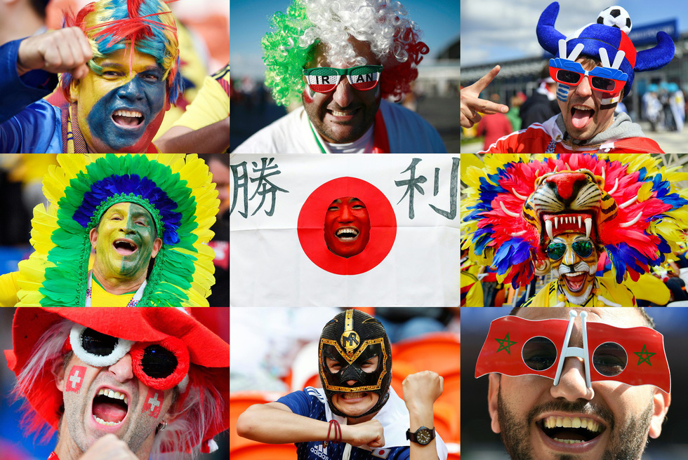 Khán đài World Cup: Sàn diễn thời trang lớn nhất thế giới - Ảnh 17.