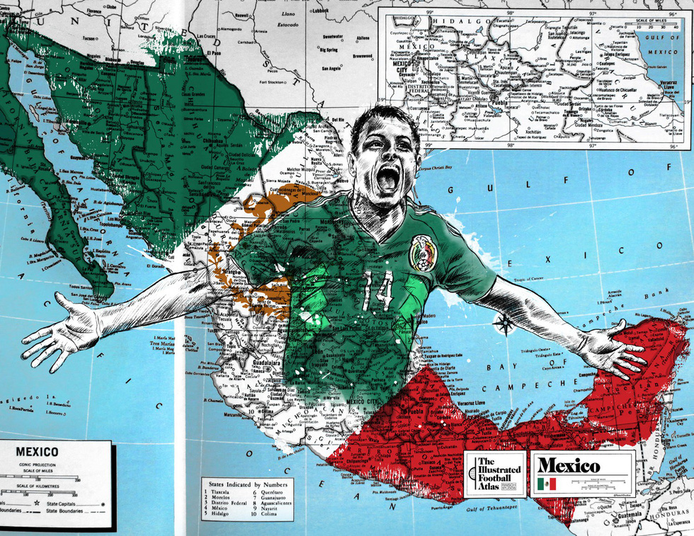 Tình yêu bóng đá và bản đồ độc lạ của fan ruột World Cup - Ảnh 6. Tình yêu bóng đá và bản đồ độc lạ của fan ruột World Cup - Ảnh 6.