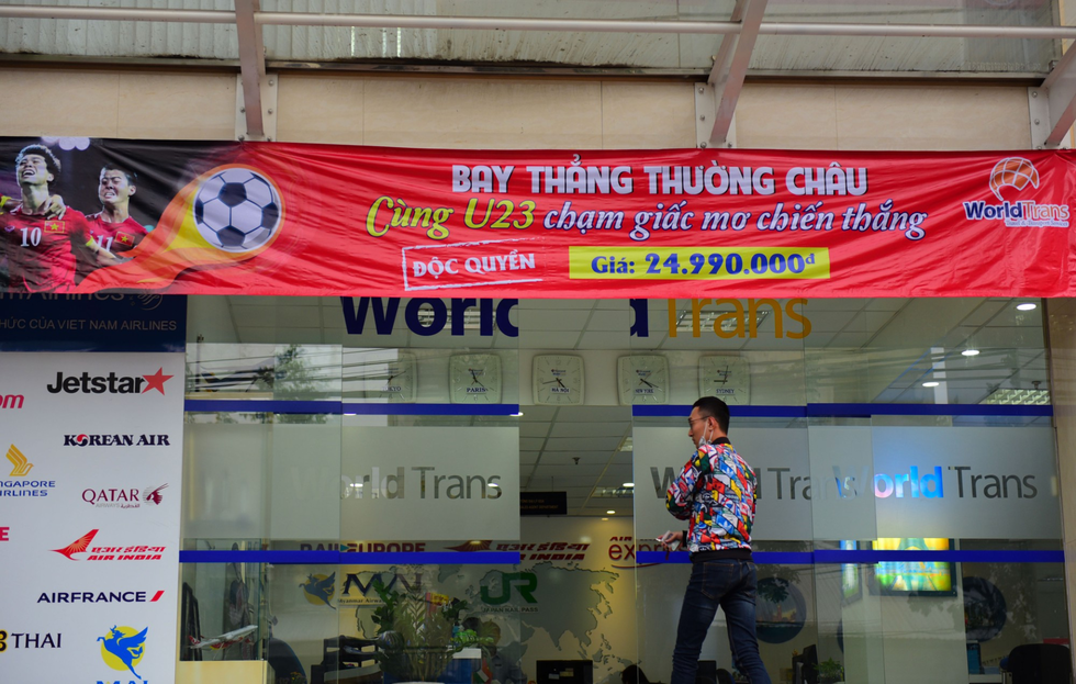 Cả Sài Gòn rạo rực đợi chung kết U23 - Ảnh 10. Cả Sài Gòn rạo rực đợi chung kết U23 - Ảnh 10.