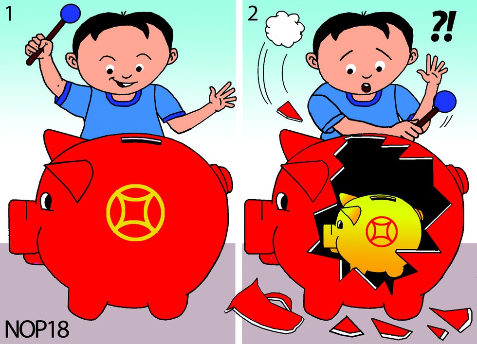Bộ tranh muôn mặt đời heo - Ảnh 7. Bộ tranh muôn mặt đời heo - Ảnh 7.