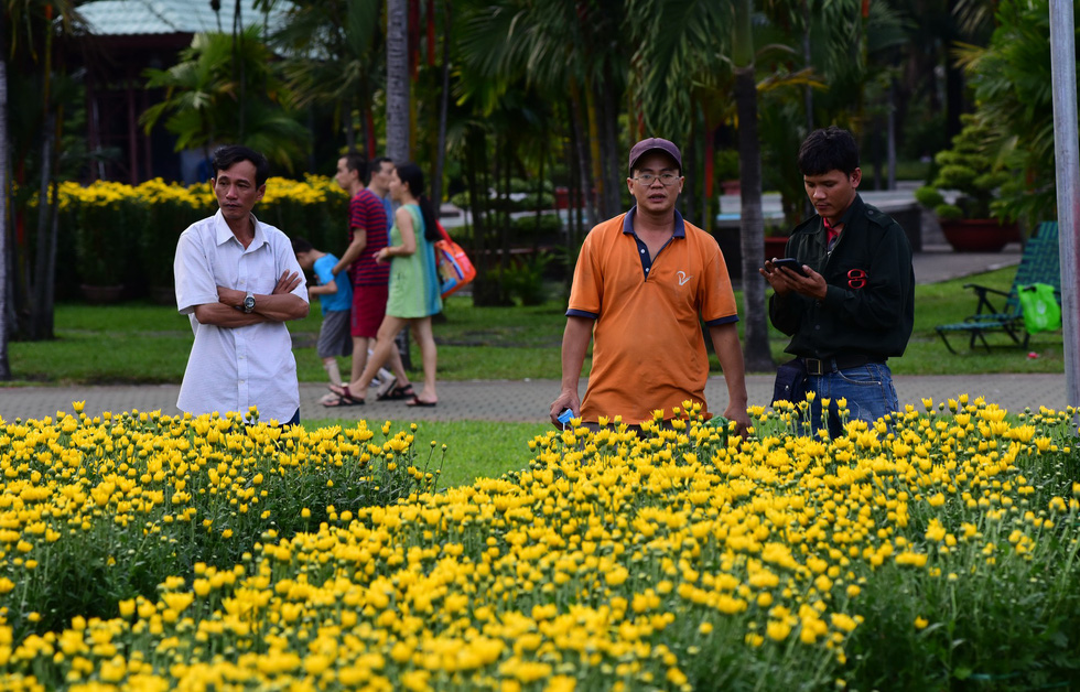 TP.Sài Gòn những ngày trên bến - dưới thuyền - công viên ngập hoa, kiểng Dphoatet-12-1548591713893587575620