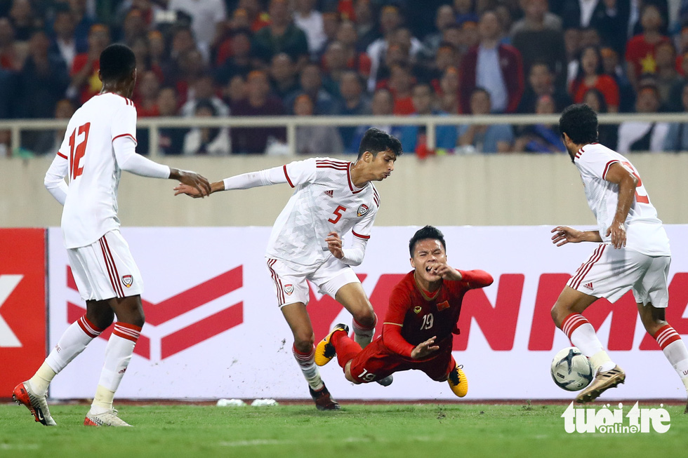Những hình ảnh ấn tượng trong trận thắng UAE - Ảnh 6.