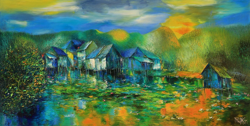 Nhảy vào thiên đường chưa mất trong cơn điên mầu sắc của Đào Hải Phong - Ảnh 9. Nhảy vào thiên đường chưa mất trong cơn điên mầu sắc của Đào Hải Phong - Ảnh 9.
