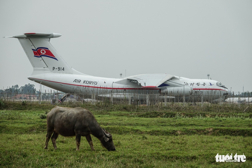 Cận cảnh ngựa thồ Il-76 của phái đoàn Triều Tiên - Ảnh 2. Cận cảnh ngựa thồ Il-76 của phái đoàn Triều Tiên - Ảnh 2.