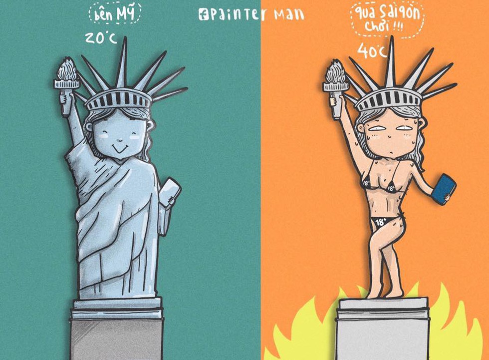 Dân mạng chế ảnh Sài Gòn nóng hầm hập không thua... nồi lẩu - Ảnh 9. Dân mạng chế ảnh Sài Gòn nóng hầm hập không thua... nồi lẩu - Ảnh 9.