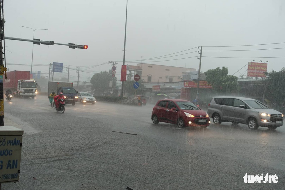 Mưa lớn tại nhiều quận huyện, giải nhiệt cho TP.HCM ngày nghỉ lễ - Ảnh 13. Mưa lớn tại nhiều quận huyện, giải nhiệt cho TP.HCM ngày nghỉ lễ - Ảnh 13.
