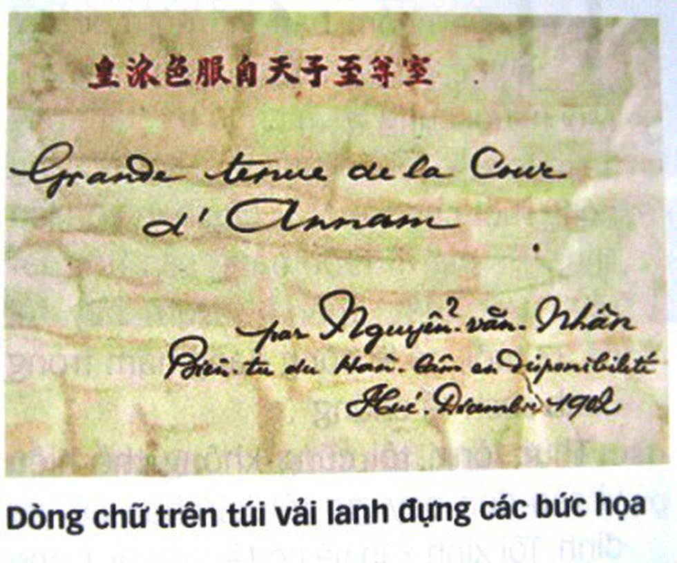 Nguyễn Văn Nhân, Nguyễn Khắc Nhân: ai là tác giả tranh lễ phục triều Nguyễn? - Ảnh 2. Nguyễn Văn Nhân, Nguyễn Khắc Nhân: ai là tác giả tranh lễ phục triều Nguyễn? - Ảnh 2.