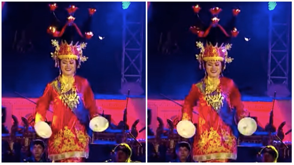 3 tháng khổ luyện múa với đĩa và lửa của cô giáo Việt trên đất nước Indonesia - Ảnh 5. 3 tháng khổ luyện múa với đĩa và lửa của cô giáo Việt trên đất nước Indonesia - Ảnh 5.