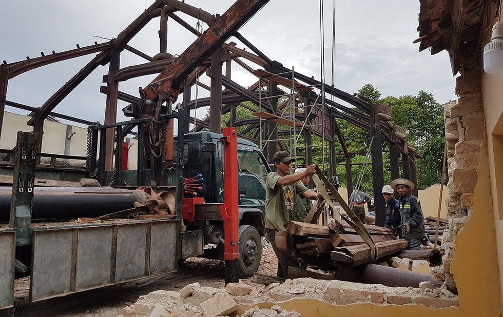 Sau tổ đình Từ Hiếu, chùa Quốc Ân lại tháo dỡ để dựng... to đẹp hơn! - Ảnh 3. Sau tổ đình Từ Hiếu, chùa Quốc Ân lại tháo dỡ để dựng... to đẹp hơn! - Ảnh 3.