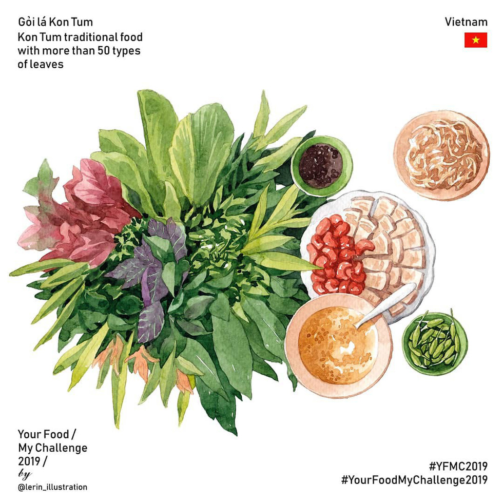 Chết thèm với thế giới món ăn trên tranh của chàng trai Việt - Ảnh 9. Chết thèm với thế giới món ăn trên tranh của chàng trai Việt - Ảnh 9.