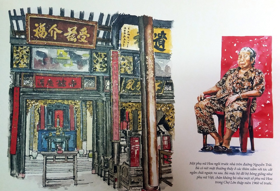 Dạo phố Sài Gòn qua tranh và ký họa của Phạm Công Tâm - Ảnh 8. Dạo phố Sài Gòn qua tranh và ký họa của Phạm Công Tâm - Ảnh 8.