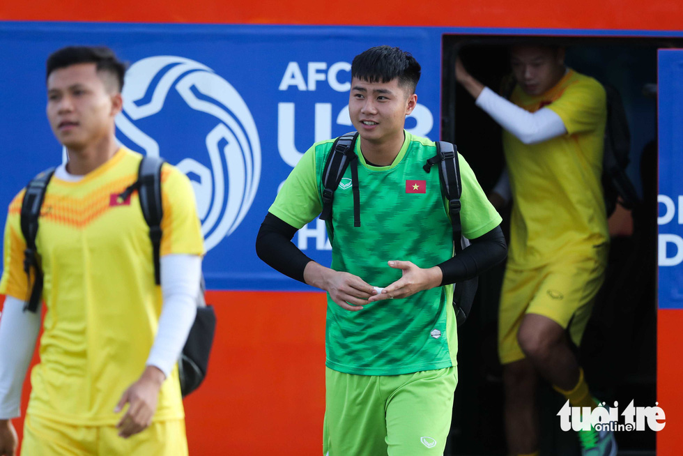 U23 Việt Nam tập rê dắt bóng trước trận gặp UAE - Ảnh 6. U23 Việt Nam tập rê dắt bóng trước trận gặp UAE - Ảnh 6.
