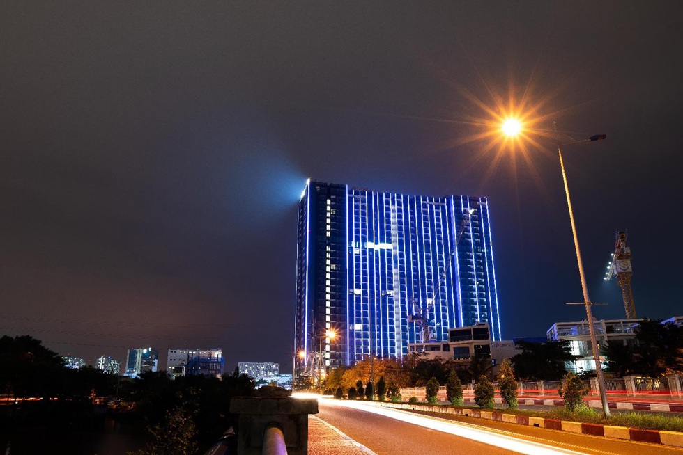 Chi 3 triệu USD lắp đèn led cho tòa tháp S1 - Ảnh 1. Chi 3 triệu USD lắp đèn led cho tòa tháp S1 - Ảnh 1.