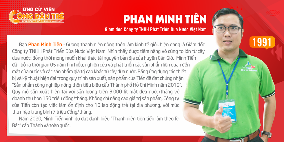 Ai sẽ là Công dân trẻ tiêu biểu TP.HCM 2020? - Ảnh 11. Ai sẽ là Công dân trẻ tiêu biểu TP.HCM 2020? - Ảnh 11.