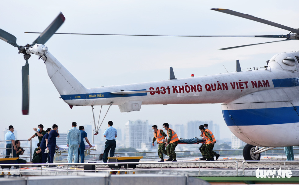 Vietnam's first helicopter emergency airport went into operation - Photo 3.