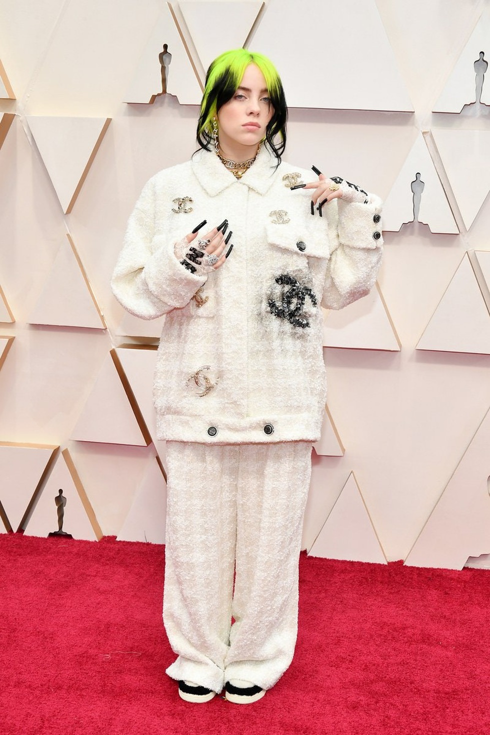 Lộng lẫy dàn sao danh giá nhất thế giới đổ về thảm đỏ Oscar 2020 - Ảnh 12. Lộng lẫy dàn sao danh giá nhất thế giới đổ về thảm đỏ Oscar 2020 - Ảnh 12.