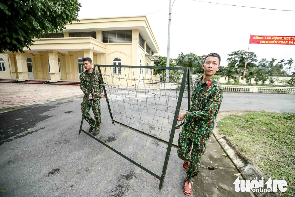 Cận cảnh khu cách ly tiện nghi của quân đội, sẵn sàng đón 950 người Việt về nước - Ảnh 8. Cận cảnh khu cách ly tiện nghi của quân đội, sẵn sàng đón 950 người Việt về nước - Ảnh 8.