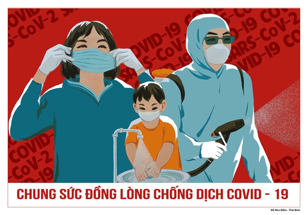 Tin giả gánh hậu quả thật vào tranh cổ động phòng chống COVID-19 - Ảnh 8. Tin giả gánh hậu quả thật vào tranh cổ động phòng chống COVID-19 - Ảnh 8.