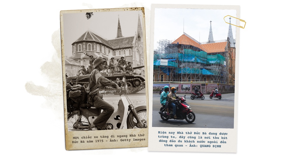 Những địa điểm lịch sử của Sài Gòn 45 năm trước và bây giờ - Ảnh 3. Những địa điểm lịch sử của Sài Gòn 45 năm trước và bây giờ - Ảnh 3.