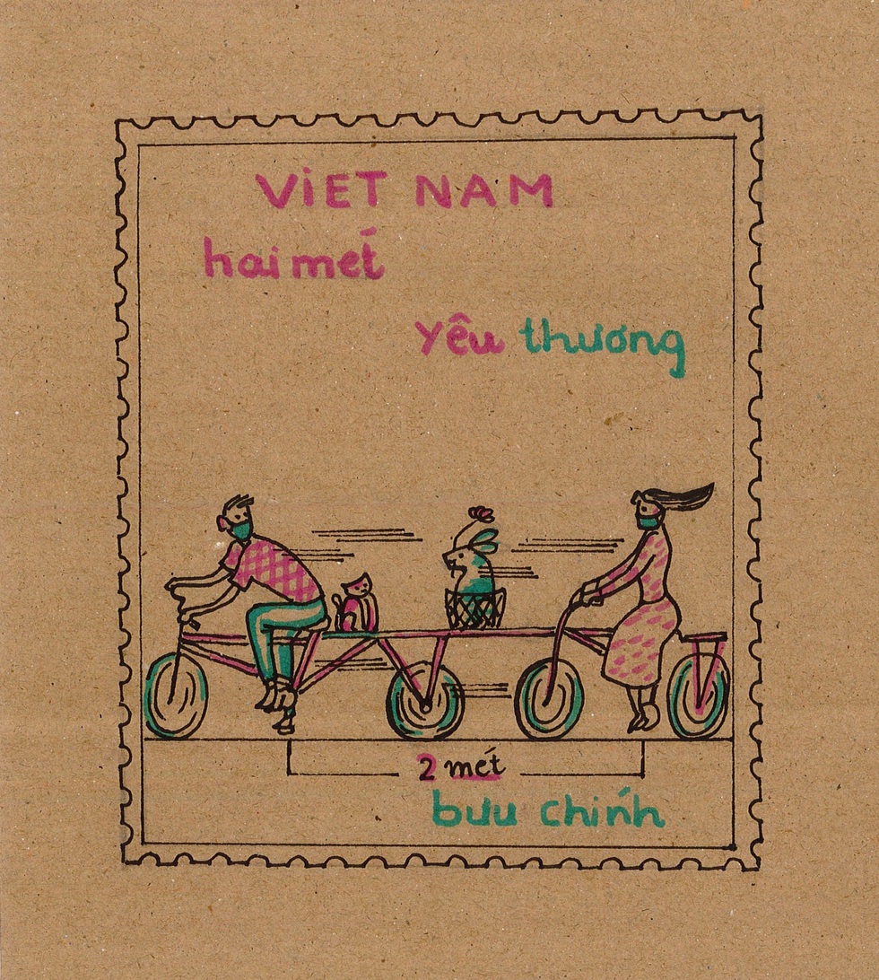 Ban nhạc Ngọt, Min, Châu Bùi... kêu gọi vẽ tranh chủ đề Lòng tốt dễ lây - Ảnh 7. Ban nhạc Ngọt, Min, Châu Bùi... kêu gọi vẽ tranh chủ đề Lòng tốt dễ lây - Ảnh 7.
