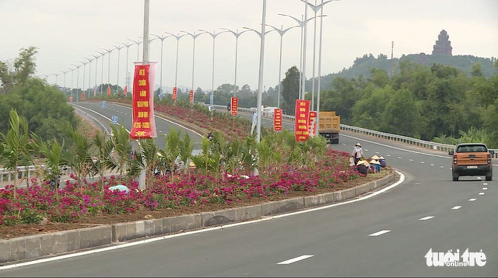 Hàng ngàn cây lá màu, bông giấy trên quốc lộ 19 mới bị nhổ trộm - Ảnh 2. Hàng ngàn cây lá màu, bông giấy trên quốc lộ 19 mới bị nhổ trộm - Ảnh 2.