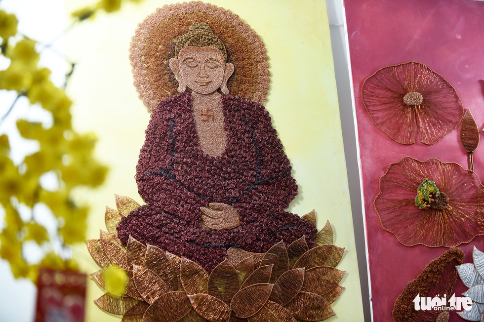 Cô gái sáng tạo ra dòng tranh dây đồng, chỉ truyền nghề cho người khuyết tật - Ảnh 7. Cô gái sáng tạo ra dòng tranh dây đồng, chỉ truyền nghề cho người khuyết tật - Ảnh 7.