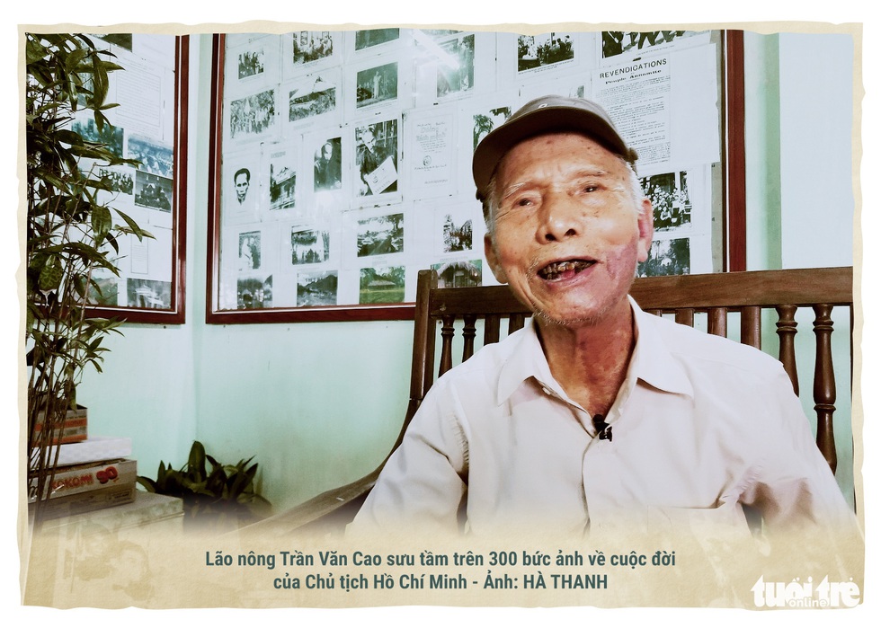 Lão nông kể chuyện về Bác Hồ qua những bức ảnh - Ảnh 1. Lão nông kể chuyện về Bác Hồ qua những bức ảnh - Ảnh 1.