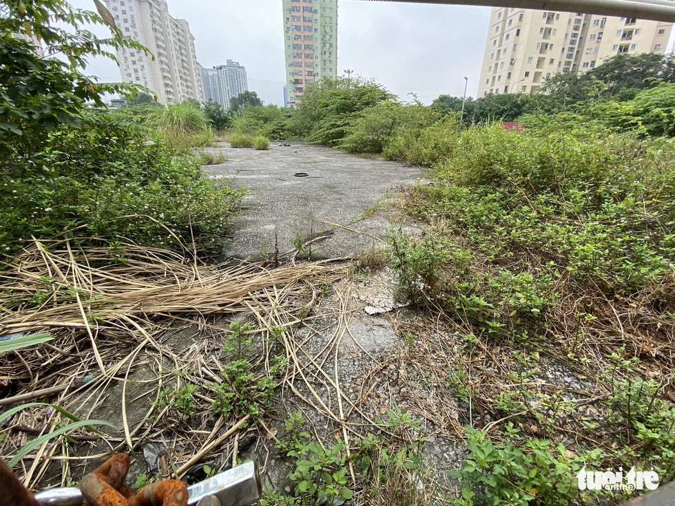 Cận cảnh lô ‘đất vàng‘ 11 năm bỏ hoang ở Hà Nội bị kiến nghị điều tra - Ảnh 4. Cận cảnh lô ‘đất vàng‘ 11 năm bỏ hoang ở Hà Nội bị kiến nghị điều tra - Ảnh 4.
