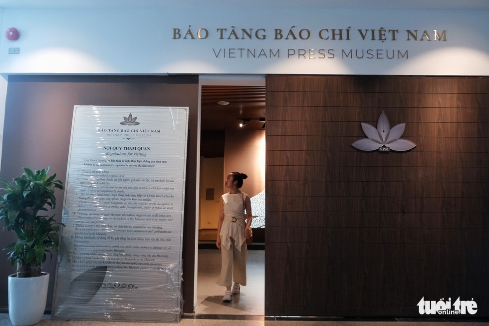 Bảo tàng Báo chí Việt Nam trước ngày khai trương - Ảnh 1. Bảo tàng Báo chí Việt Nam trước ngày khai trương - Ảnh 1.